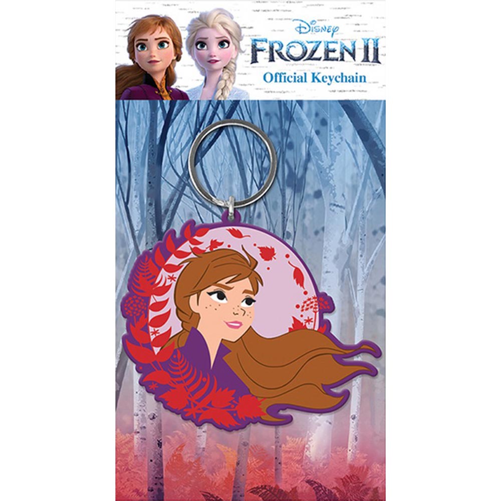 FROZEN 2 アナと雪の女王 - Anna / ラバー・キーリング / キーホルダー - PGS